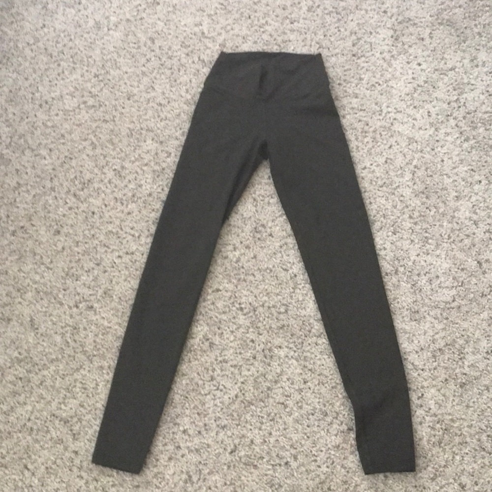 Fabletics Army green high wasted leggings